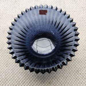 Baccarat Mille Nuits Midnight Blue Glass Crystal Finger Bowl Tableware w Label